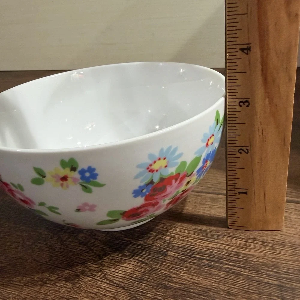 Cath Kidston Little Birds 5pc Breakfast Tea Cup Saucer Bowl Set